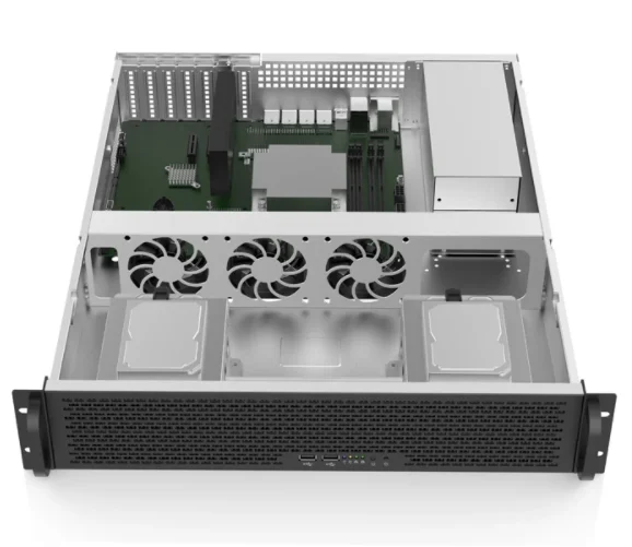  Оригинальный OEM SGCC 1 2 мм 2U серверное шасси стойка монтажный корпус