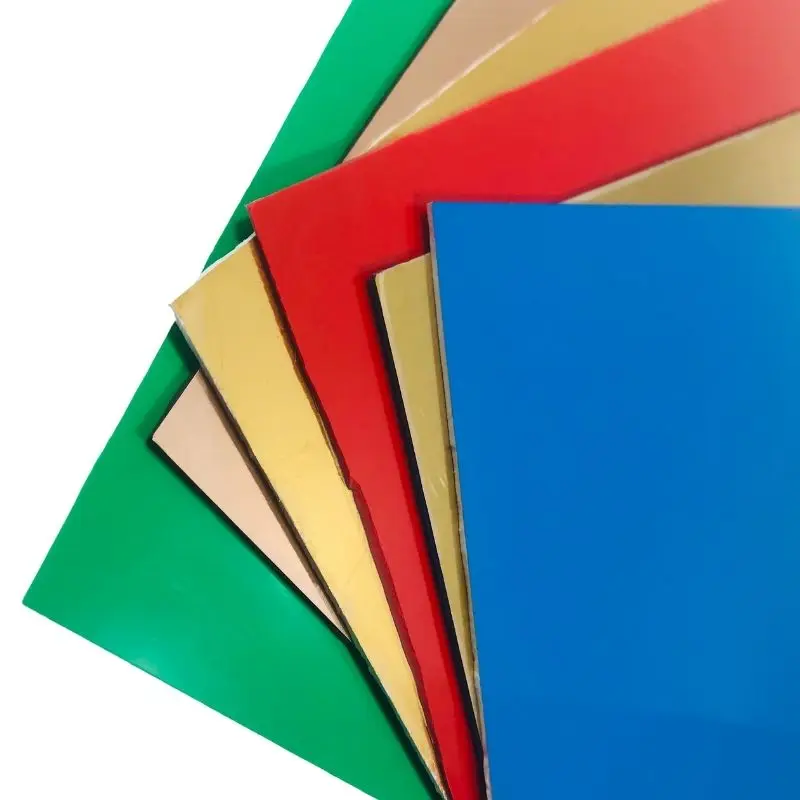 JUTU Factory Price ABS Plastic Sheet 1/4 Inch Thick 4x8ft Two Sided Rigid Double Color ABS Sheet