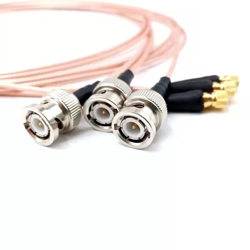 Factory price ultrasonic inspection RG316 cable L5 mini dot SMA to Q9 BNC coaxial cable assembly