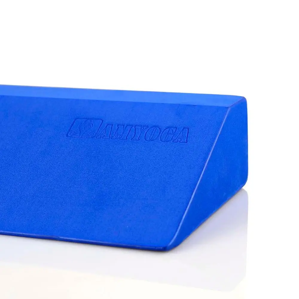 
BSCI factory foam EVA yoga wedge for specail pose use yoga block 