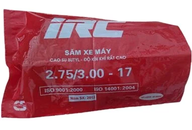 IRC brand Natural rubber Butyl rubber 2.25-17 2.50-17 2.75-17 3.00-17