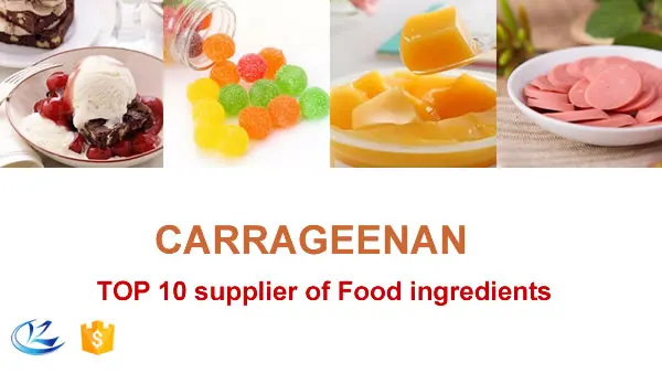 Food grade china supply pure carrageena powder