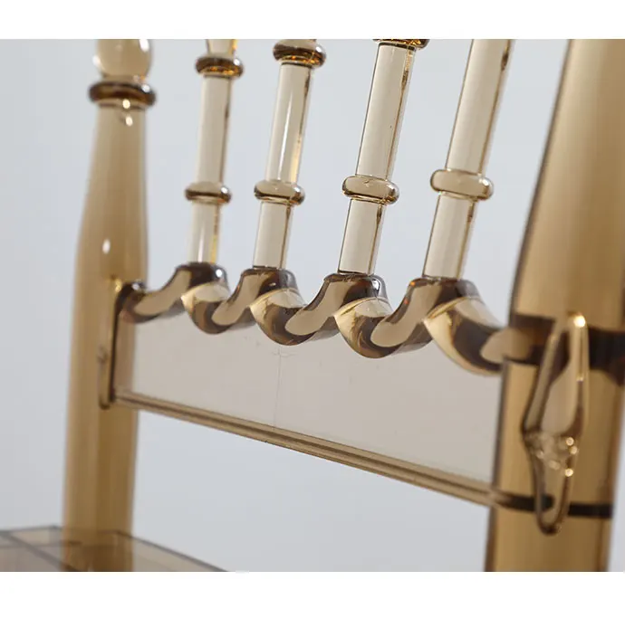 Sandalye hotel Furniture Modern Chaise De Mariage Event Party Reception Plastic Napoleon Wedding Chairs For Bride And Groom