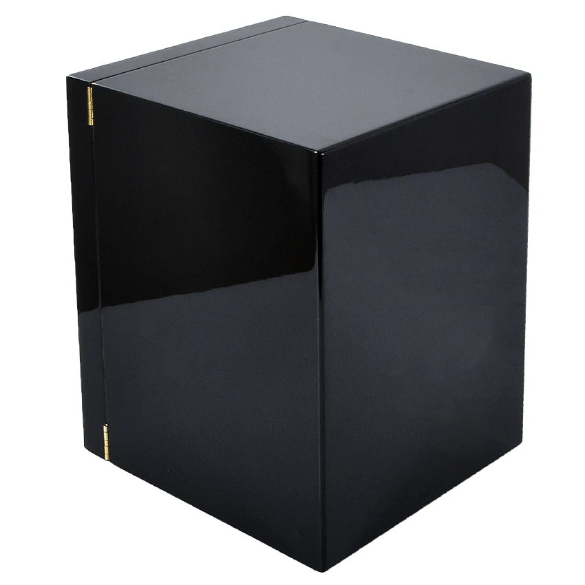 Cohiba Black Luxury 4 Drawers Cedar Wooden Cigar Cabinet Humidor