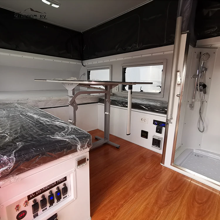 Customized Mobile Off Road Caravan Rv Camper Tralier Awning For Caravan