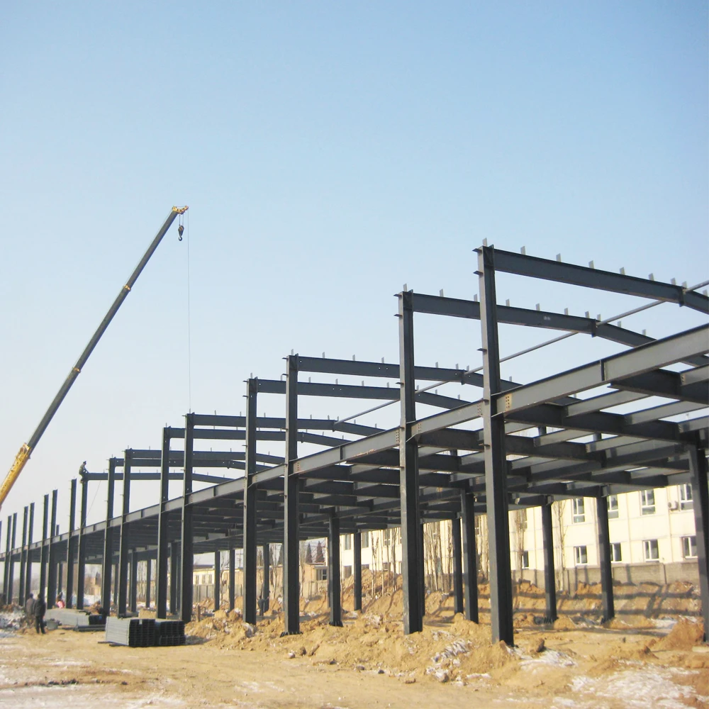 China nice design steel structure garage storage warehouse customized prefabricated steel structure building for sale