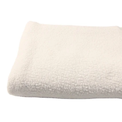 2022 Hot Sale Product 100% Polyester Plain Imitated Cotton Sherpa Shu Velveteen Fleece Fabric For Blanket