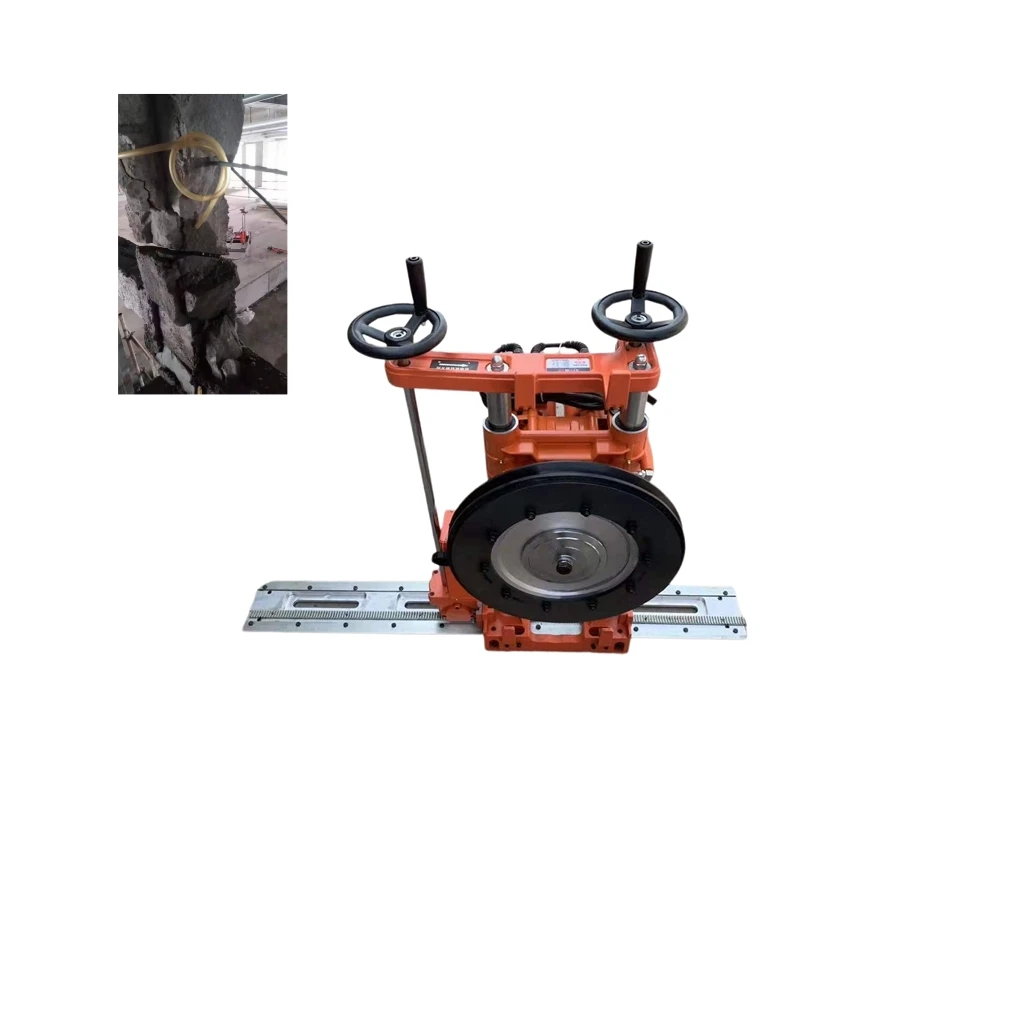 10m electric rope saw machine Multi-function wall cutting machine Cutting stone chain machine 9.5KW wall stone rope saws