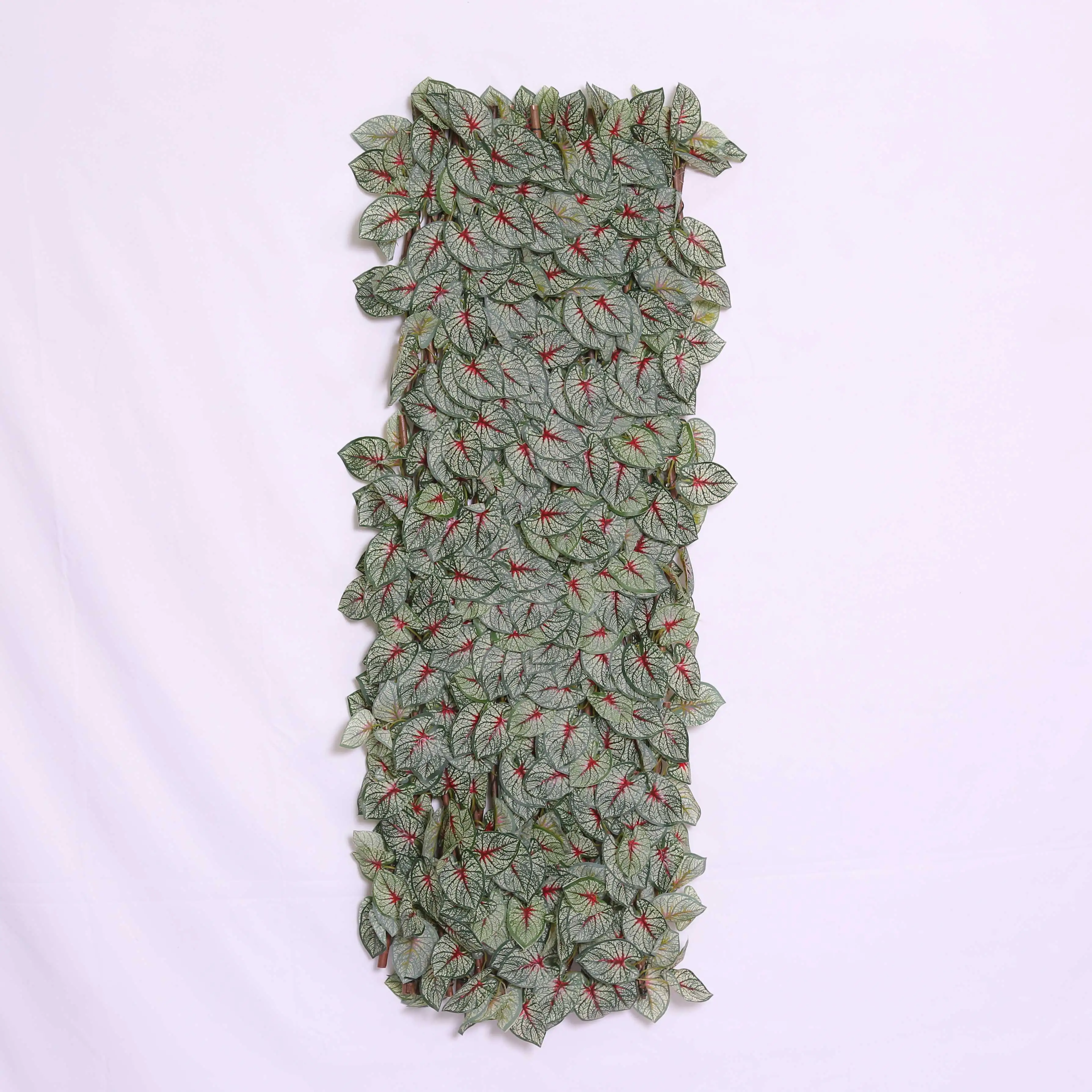 Easy Install Maintain High Quality Artificial Trellis Durable Waterproof Handmade For Privacy And Decoration Green Leaf Fence