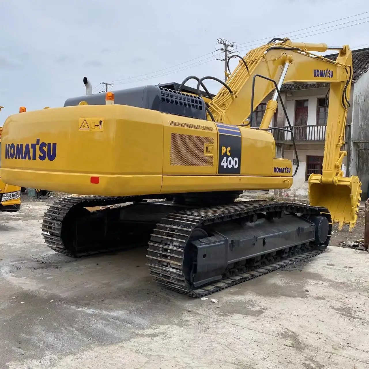 HOT SALE nice price KOMATSU PC 400-7 used crawler excavators komatsu PC400-7 large excavator