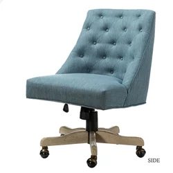 Well-edited workspace cozy and convenient design leisure office chair