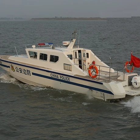Grandsea 17m 55 узлов стекловолокно FRP /GRP полицейская лодка береговой охраны на
