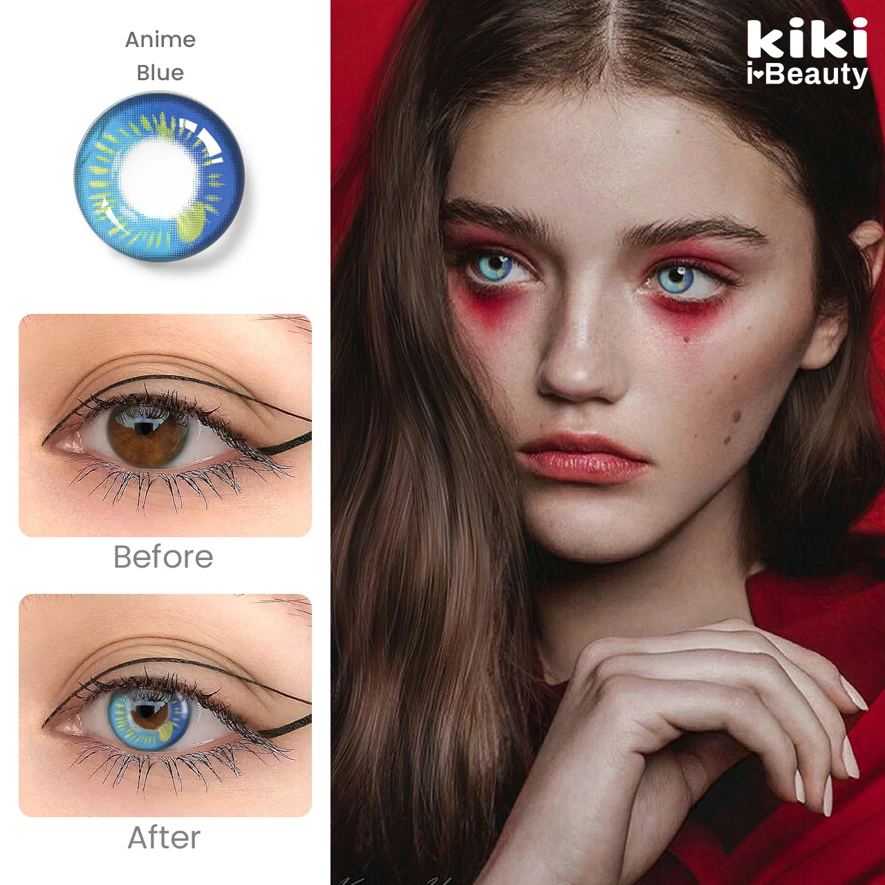 2022 Crazy Color Contact Lenses Yearly Soft Crazy Contact Lens