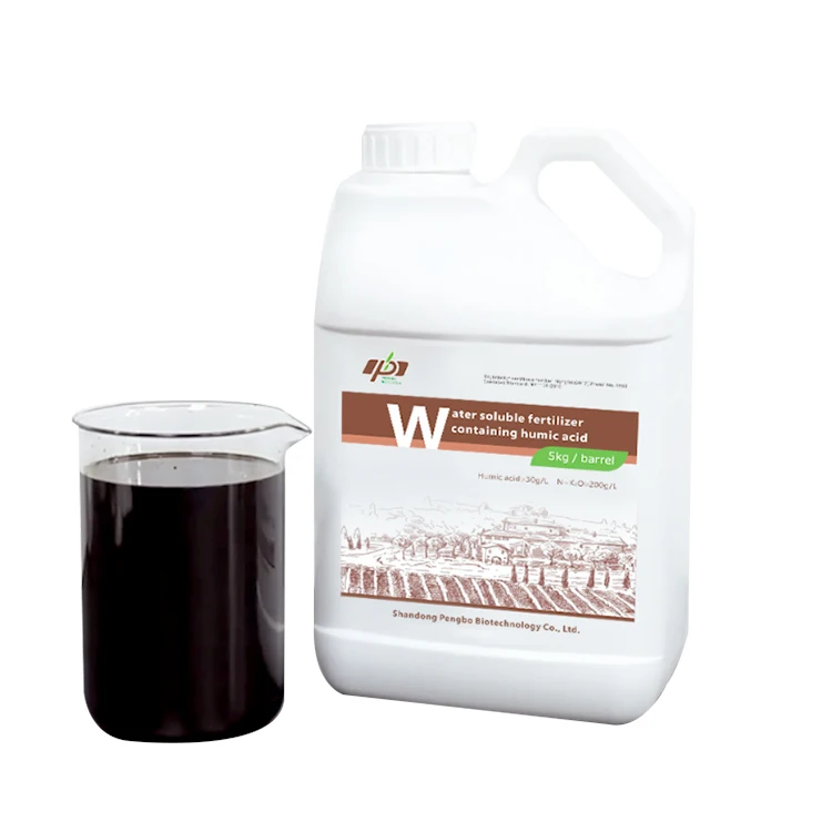 
Microbial Metabolites Water Soluble Fertilizer Containing Humic Acid 