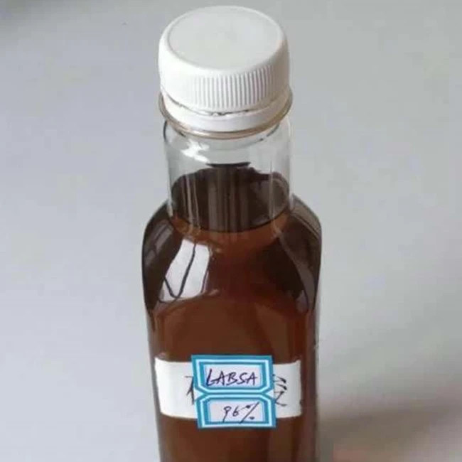 High Purity 96% Liquid Sulfonic Acid Liquid Chemical LABSA for Soap