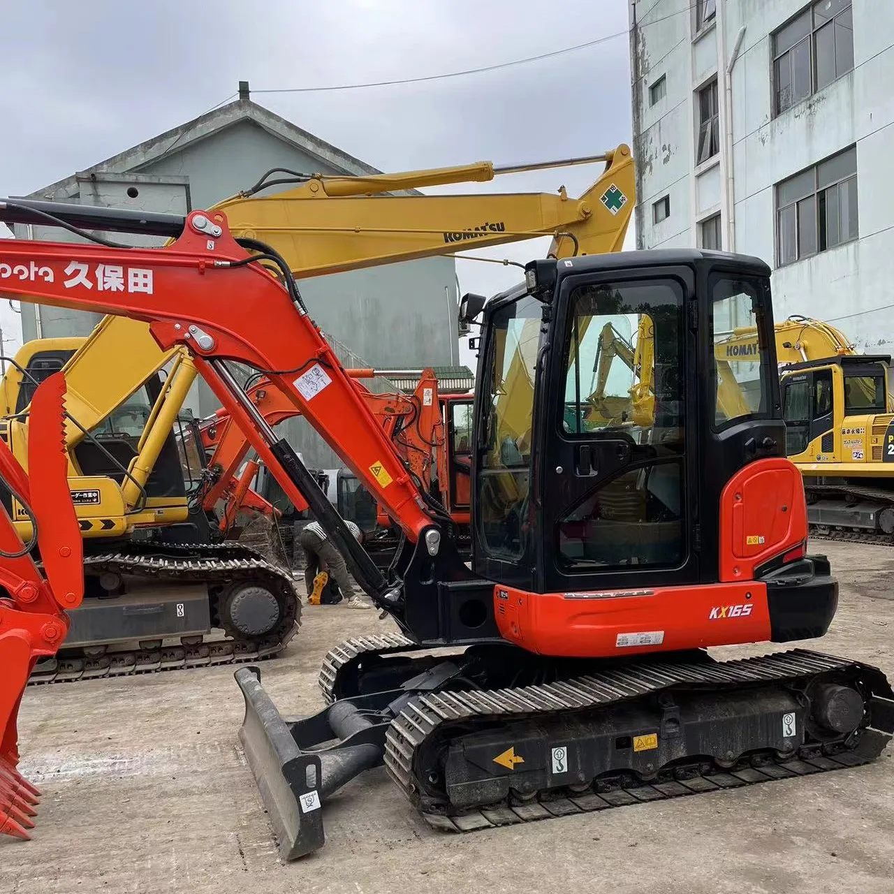 2022 hot sale Kubota KX165 KX165-3 hydraulic excavators Kubota 6.5 ton construction machinery