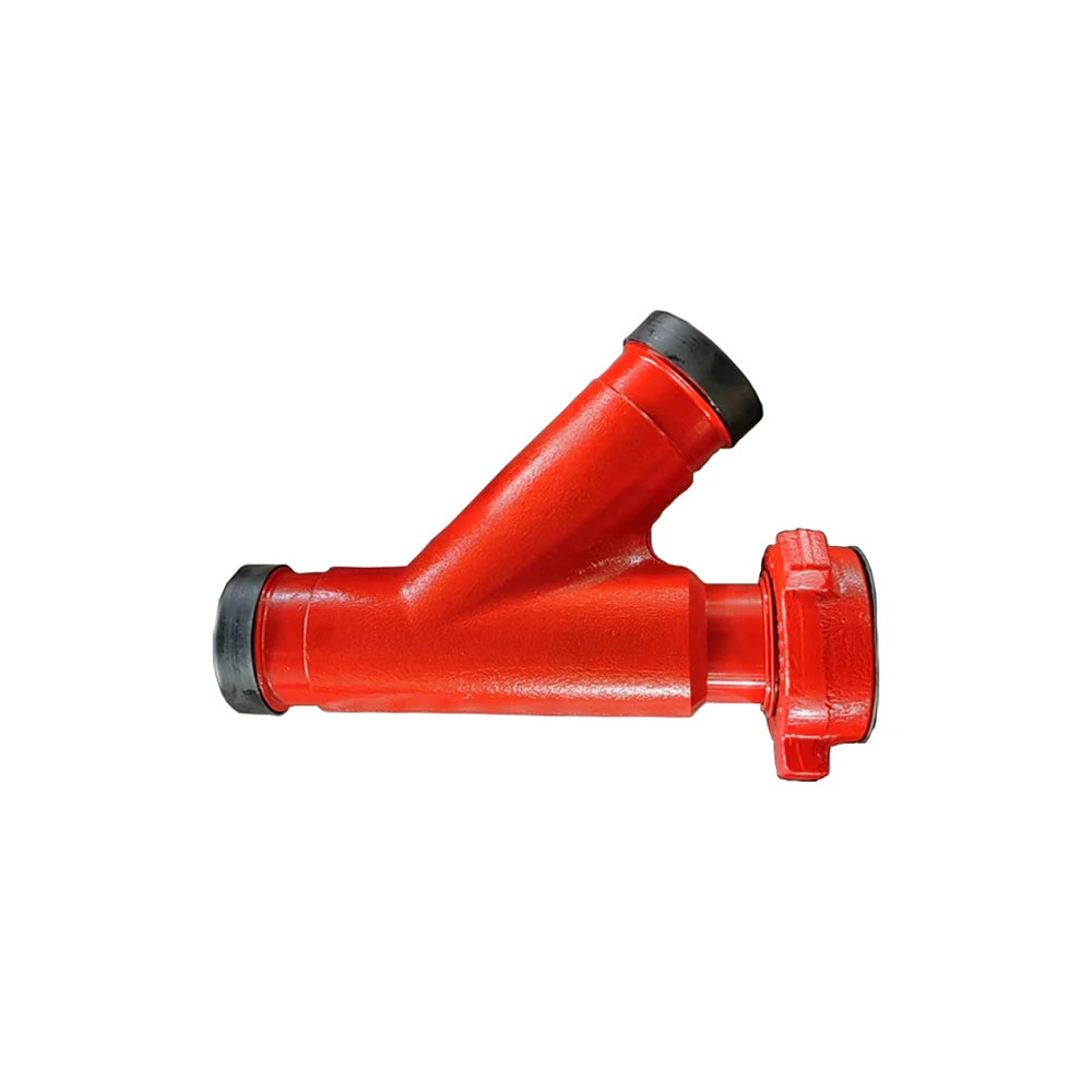 API Standard High Pressure Carbon Stainless Steel 45 Degree Pipe Fitting Lateral Tee for Oilfield
