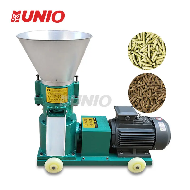 Poultry livestock feed Pelletizer Household Small cattle Chicken Pig Poultry Animal Feed Processing Machines granulator