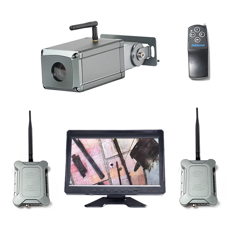 Original Design Crane Zoom Wireless Camera Monitoring System for Truck mounted Gantry Jib Bridge Mobile Tower Crawler Cranes