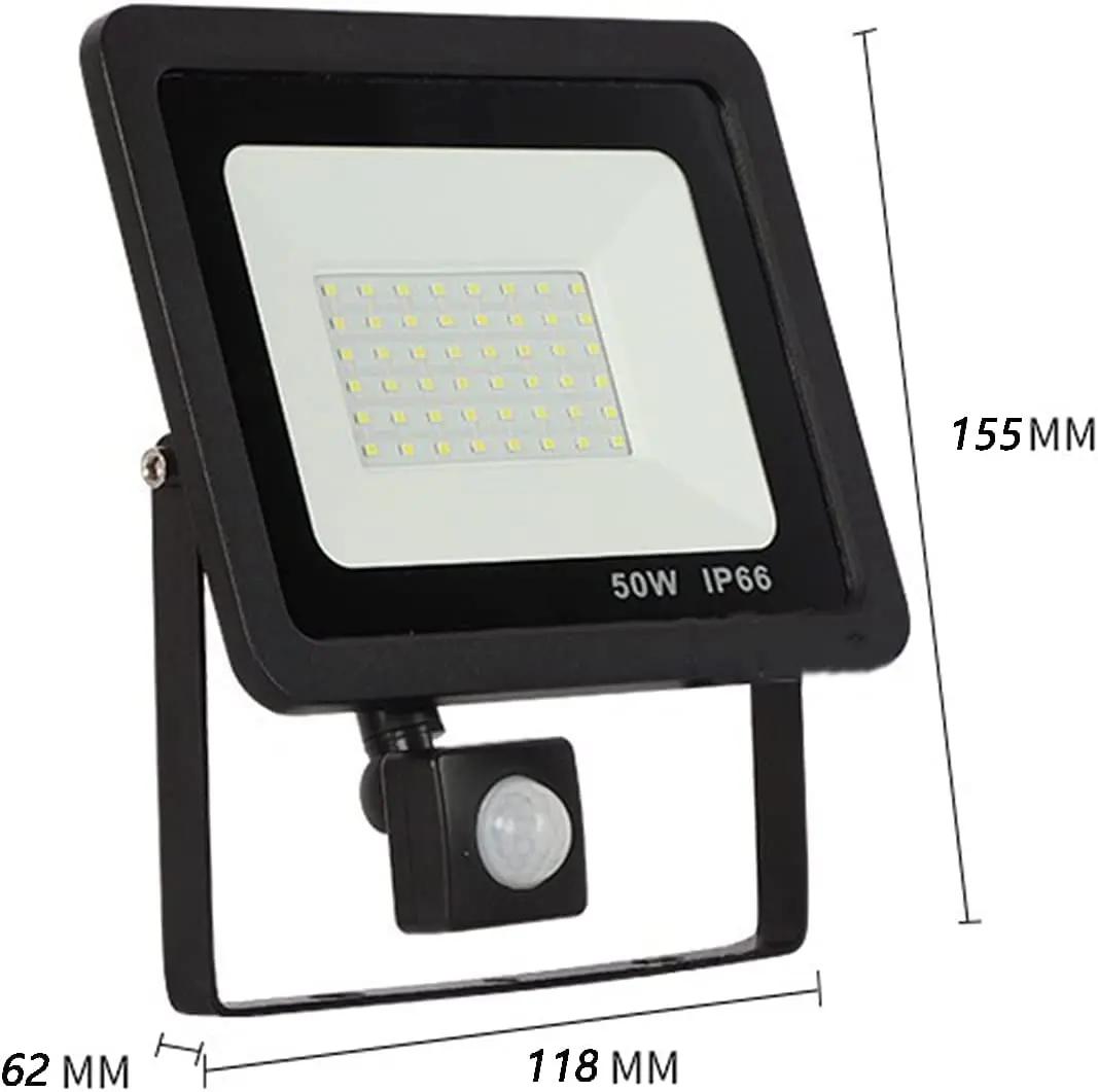 Outdoor Sensor Light Outdoor Motion Sensor 10W 30W 50W 100W security Lights fixtures White LED Lamp Beads 700-7000LM