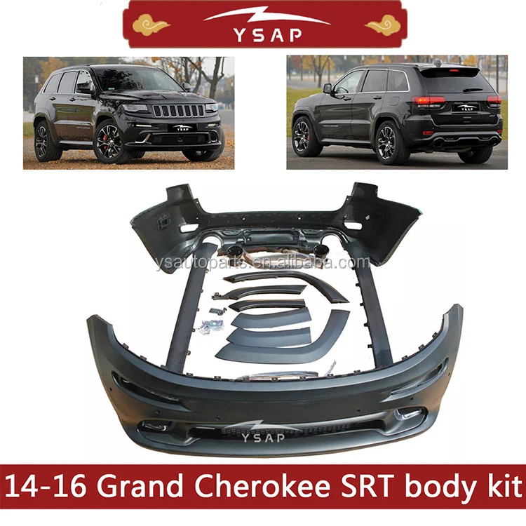  Новый дизайн SRT8 темно-синяя юбка-тюнинг-пакет для Grand Cherokee 2011-2013 2014-2016 2017-2020 лучшее качество подтяжки лица