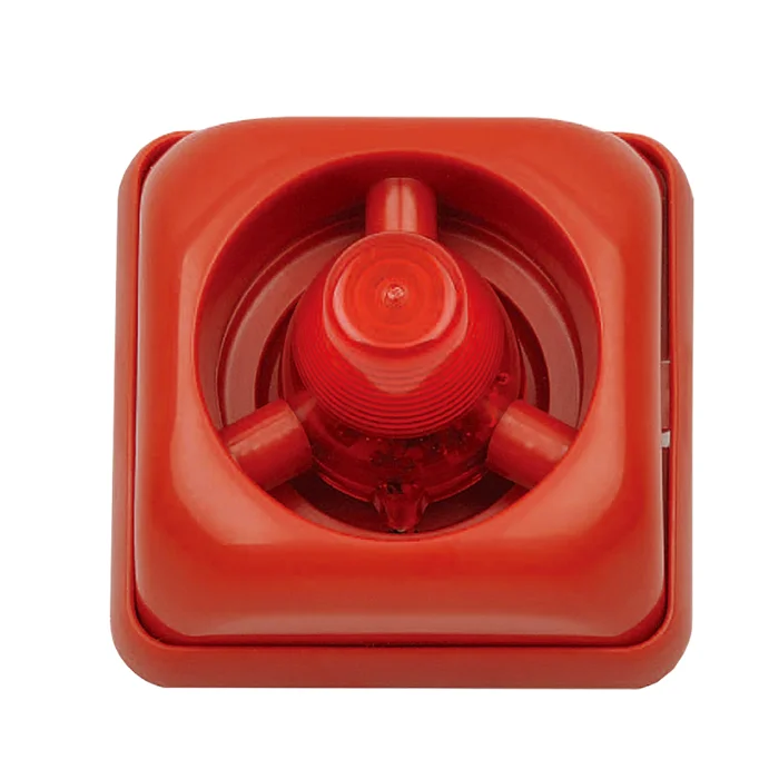 Рекламный красный огонь предупреждающий свет Стробоскопическая сирена с мигающим светом