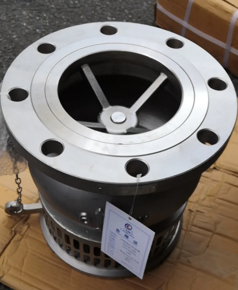 flanged Foot Valve with strainer stainless steel Foot Valve for water pump