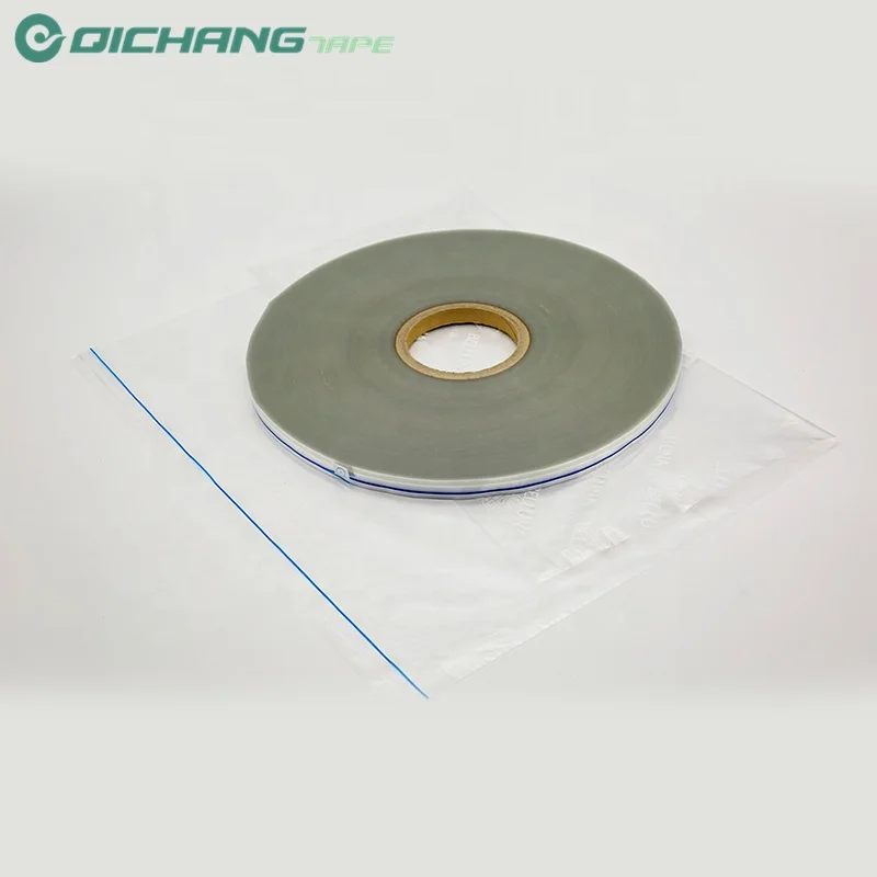 Good and 100% pure material OPP film resealable bag sealing tape no residue glue on packages