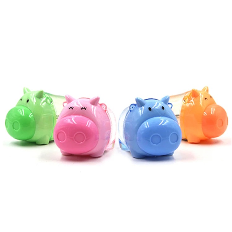 Back to school канцелярские мультфильм милый дизайн с двумя отверстиями пластиковая лучшее в форме животных точилка для карандашей