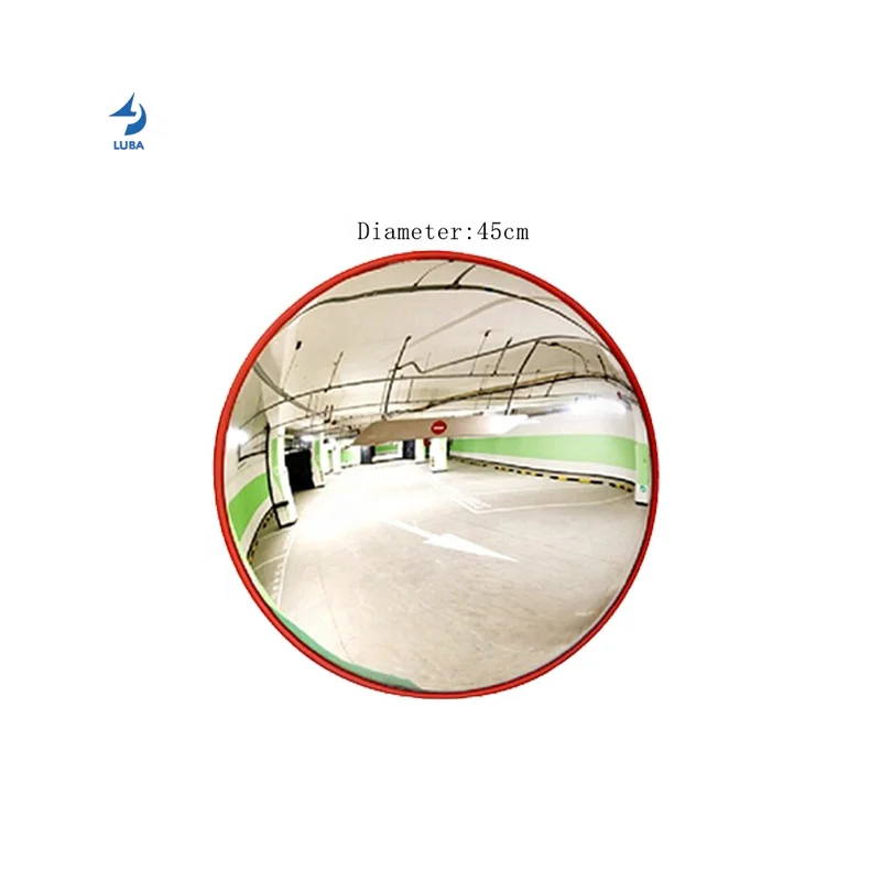 45cm China Factory Safety Stainless Steel Road Traffic Concave Traffic Convex Mirror