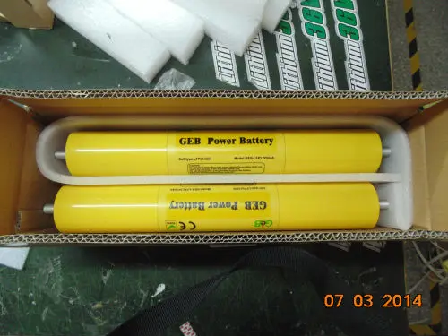 GEB 3,2 V 50Ah 55380S цилиндрический элемент для 12 V/24 V/36 V/48 V 50Ah lifepo4 аккумулятор для системы солнечной энергии и электромобиля