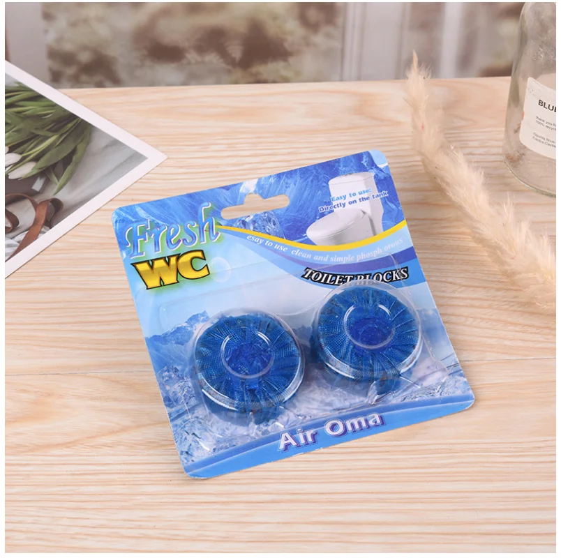 90 days in Tank Toilet Deodorizer Block Solid Toilet Bowl Bio-enzymatic Cleaner and Deodorizer