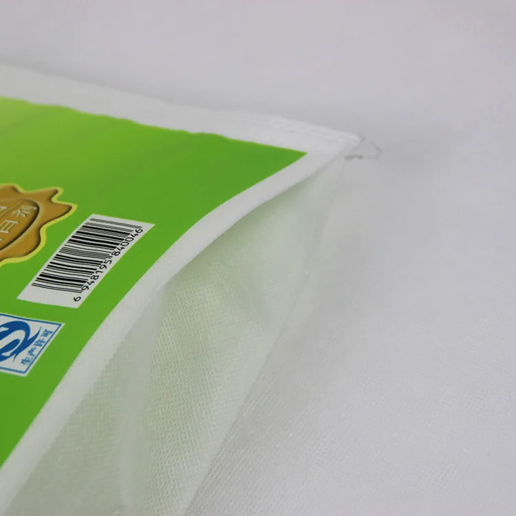 Wholesale Custom 2.5kg 5kg 10kg  Non Woven Flour Bag Food Grain Wheat Powder Maize Flour Packaging Bag