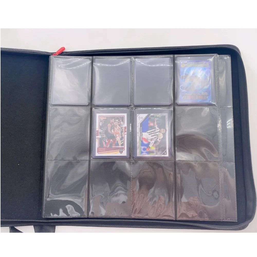 TopDeck TopLoader Binder Holds 200+ Toploaders Hard Cases Holds  MTG Yugioh TCG Trading Sports Holder  JO-AP-10 ,Toploader
