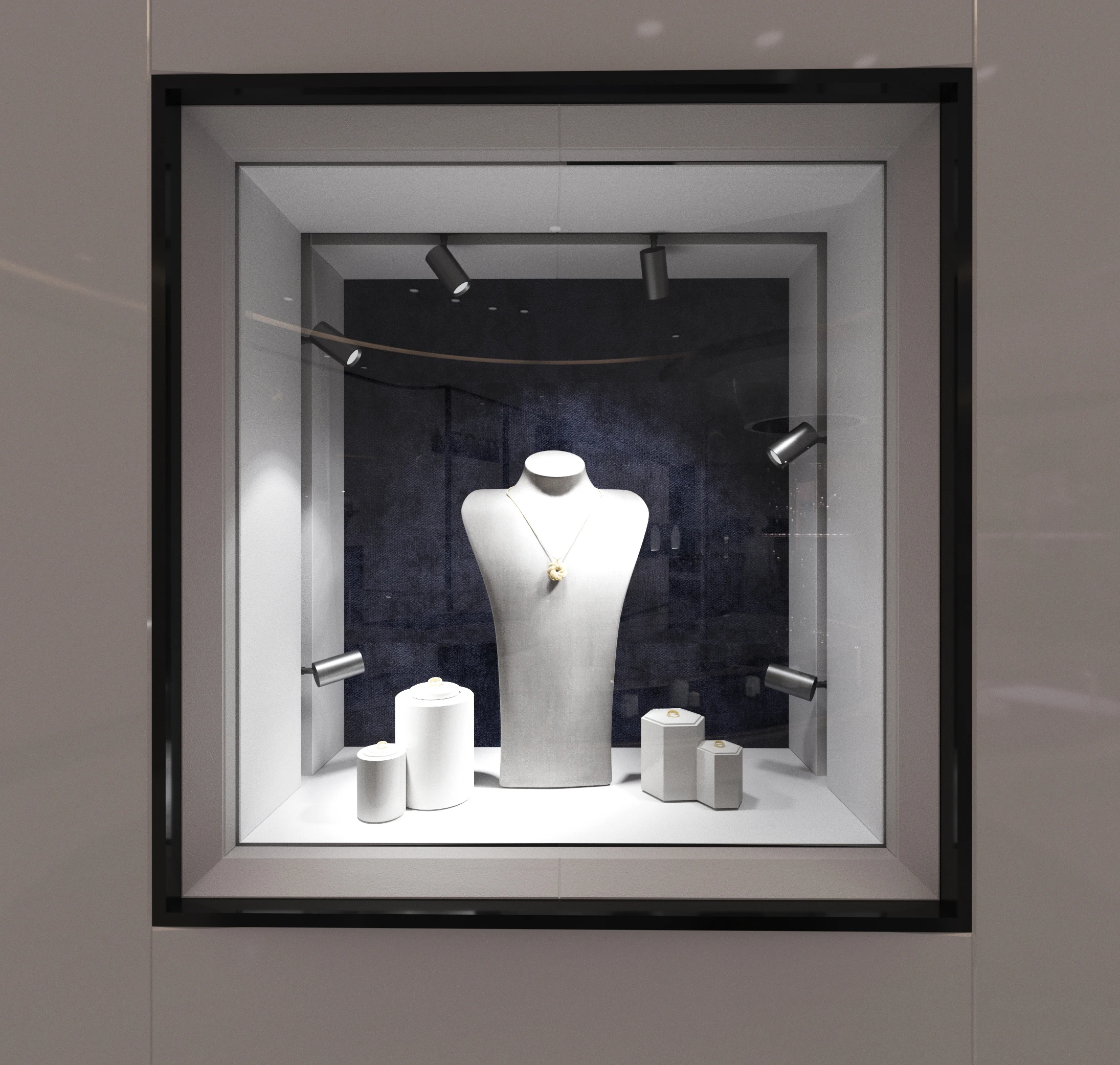 Jedver New Design LED Spotlight Cut Out Led Downlight for Indoor Dimmable Recessed Adjustable Spotlight Modern Elegant 79 Black