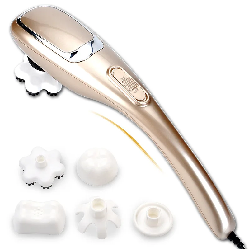 Handheld electric high-power tapping electric instrument for neck waist and shoulders dolphin massager stick massage hammer