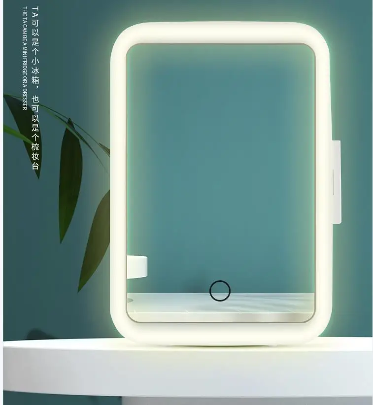 Car refrigerator car makeup mask cosmetics mini cooler household small refrigerator car home dual-use refrigerator box