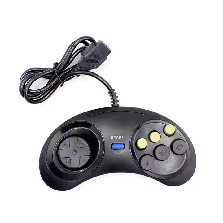 For Segaes Saturn Controller Wired For Saturn System Game Controller With USB Classic Gamepad