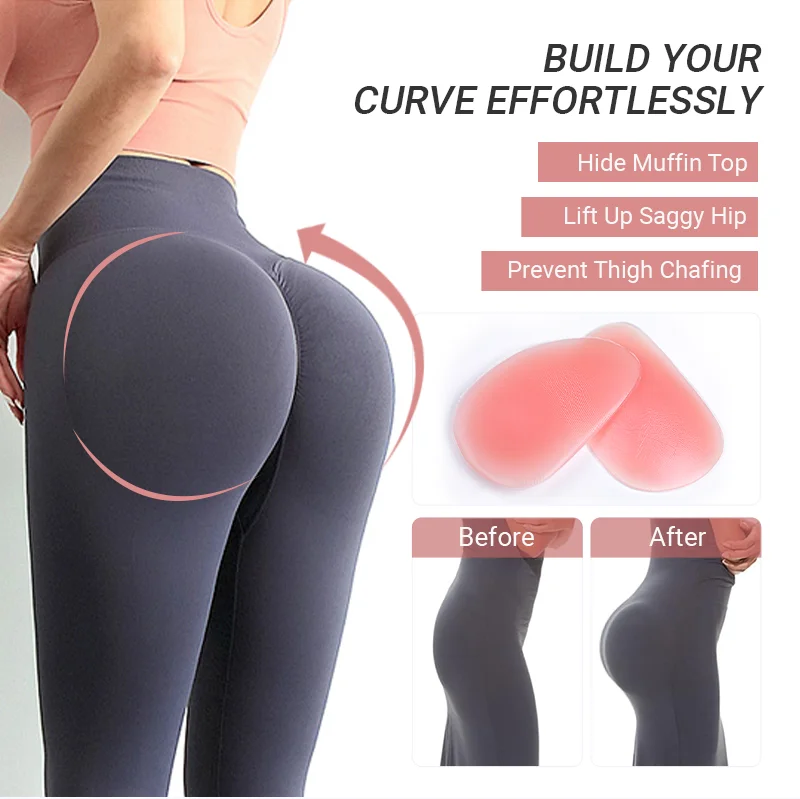 Silicone Buttock and Hip Pads Silicone Padded Panties