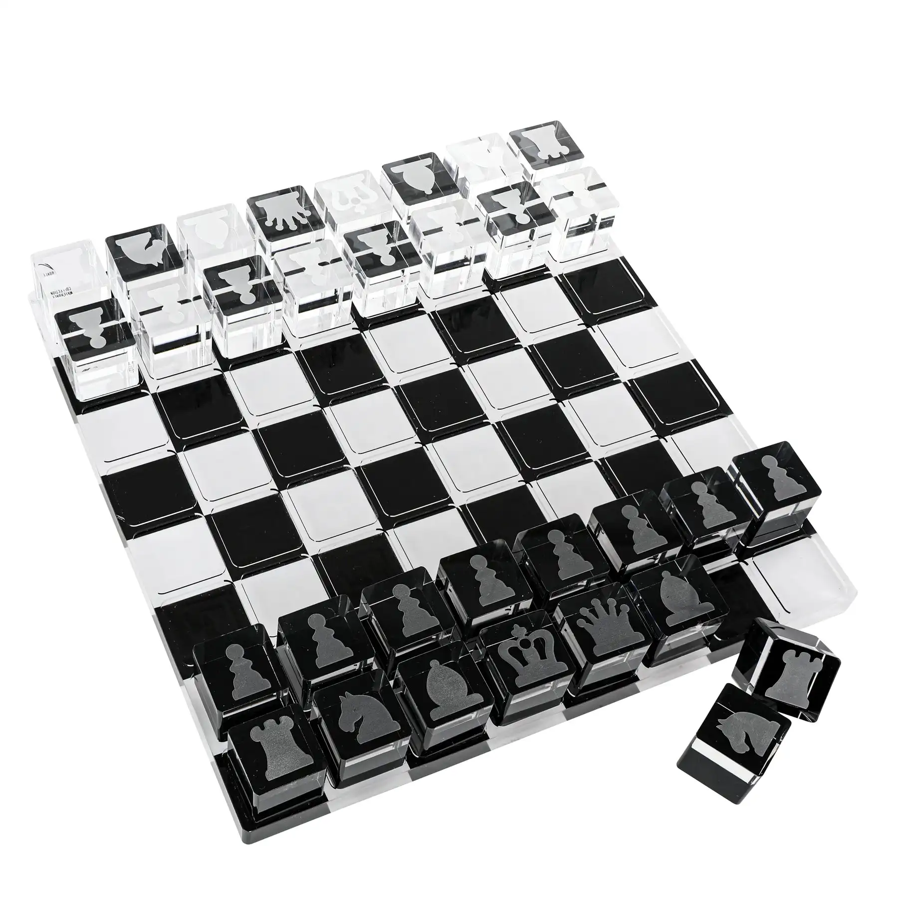 Акриловый игровой набор шахматных игр персонализированный