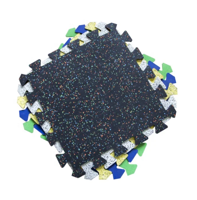 Best Puzzle Gym Interlocking rubber tiles/gym rubber floor rolls/sports rubber mat