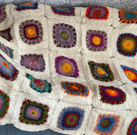 Wholesale  Woolen Crochet Blankets for Winter