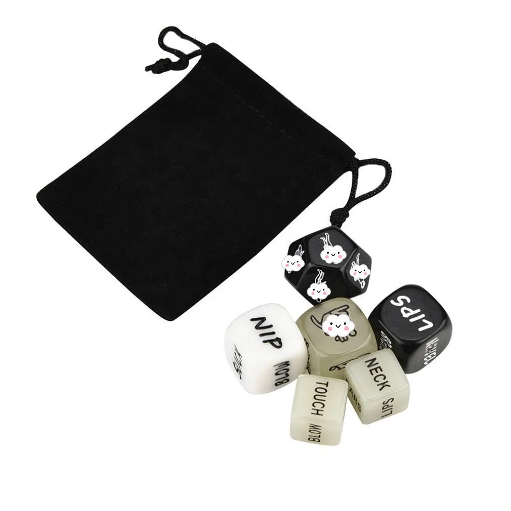 sexy dice game/glowing sexy dice/bulk dice wholesale