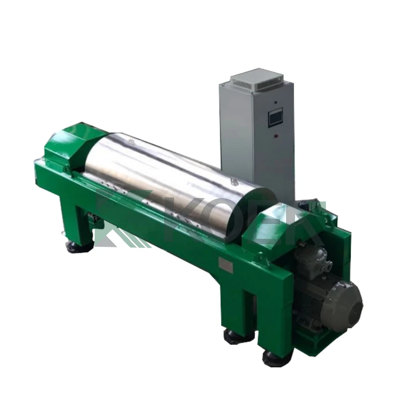 Continuous Decanter Centrifuge for Water and Calcium Separation