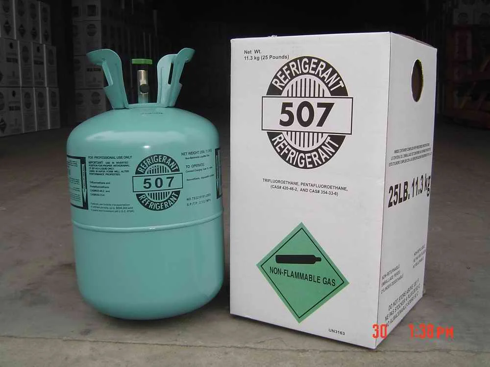 Factory Supply Air Condition 99.9% Purity 11.3 Kg 507 Refrigerant Gas