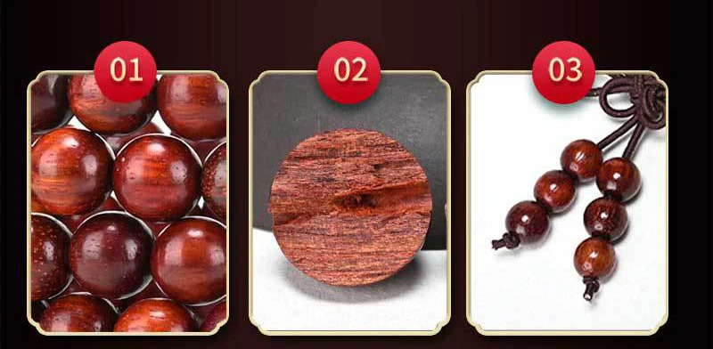 Cheap Natural Sandalwood Mens Wooden Bead Bracelet