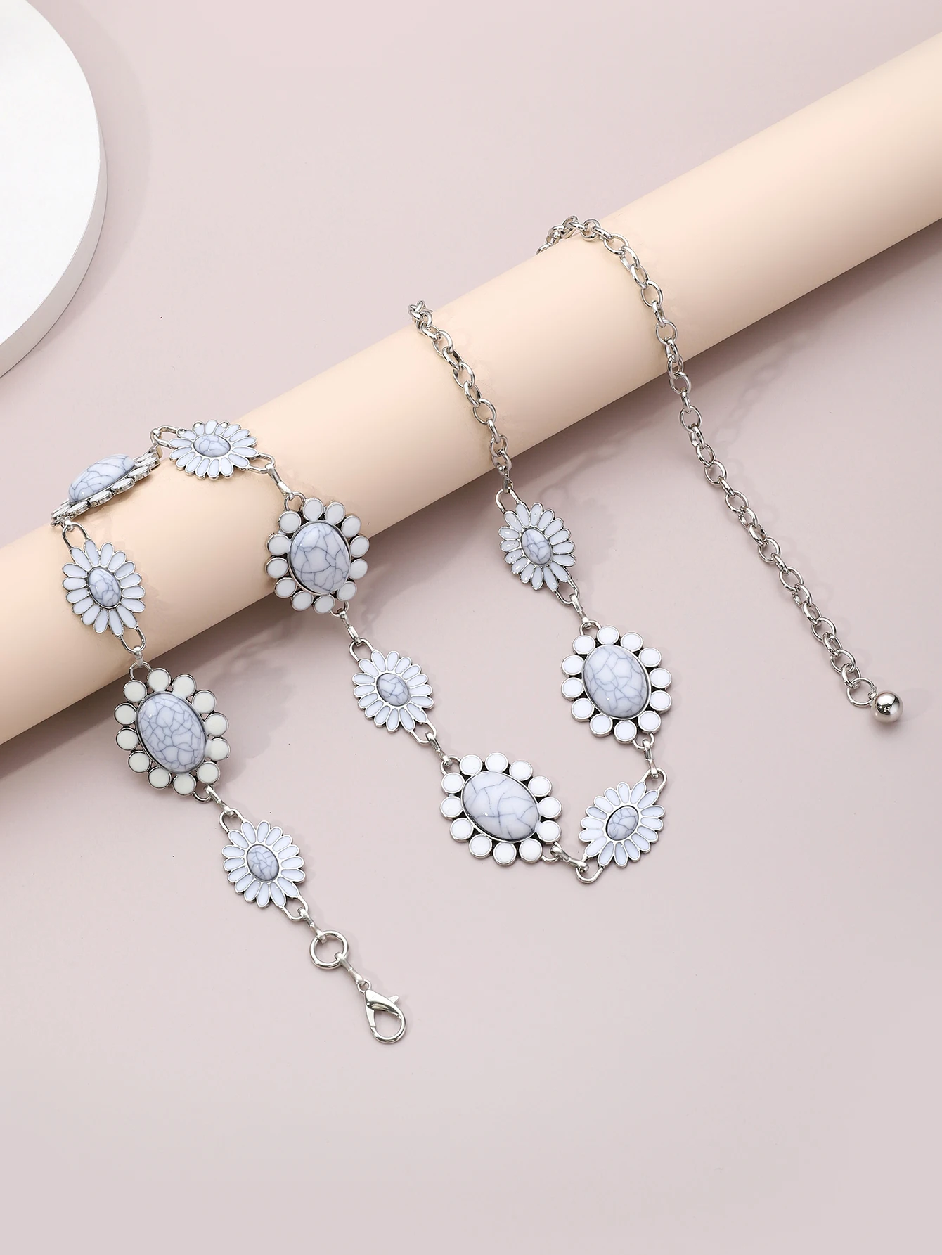 Customizable Hot Sale Bling Beautiful Girls Women Ladies Individualistic Belt Chain Belt