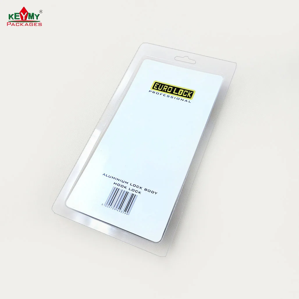 PVC blister packaging supplier for metal products, blister card packaging for metal products Shenzhen ISO audited factory DZ57