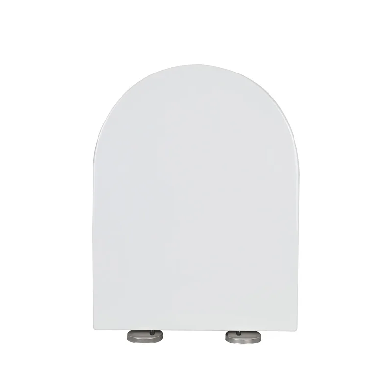 European Style U-shape Two Button Top Lock Soft Close PP Toilet Seat  KJ-902A1 for Bathroom