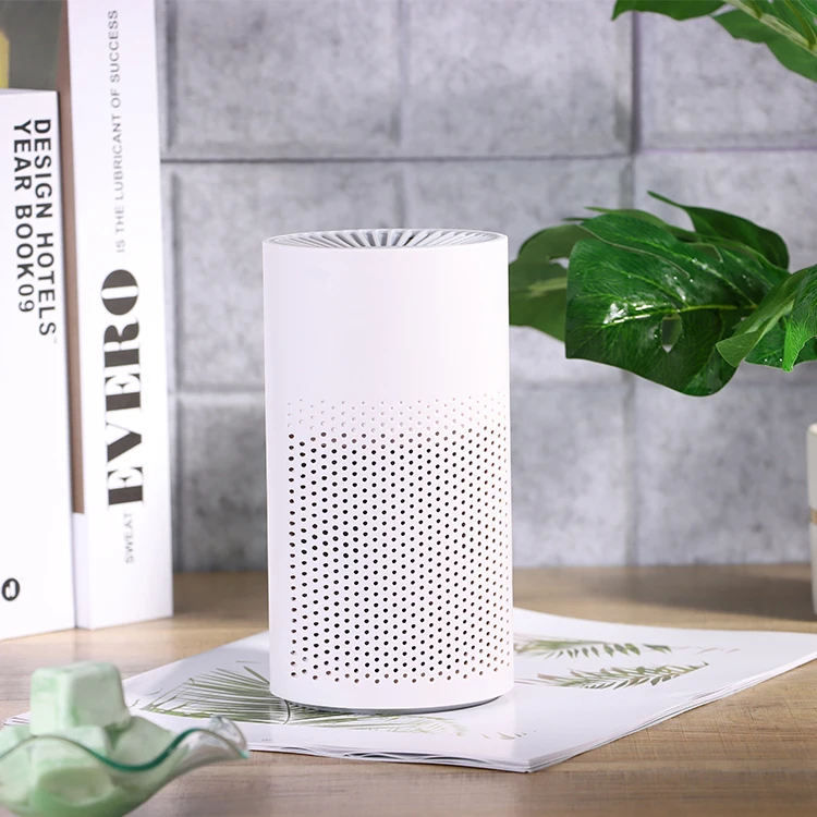 New Household Mini Portable Low Noise Home Pet Room Air Purifier With Four Layer Filter